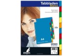 Kangaro Tabblad A4 Blanco PP 120 Micron Assorti 23-gaats 10-delig