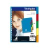 Kangaro Tabblad A5 Blanco PP 120 Micron Assorti 17-gaats 5-delig Kunststof