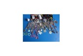 Porte-clés Bonheur-Déco-pendentif 12pcs