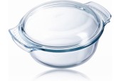 Plat de cuisson rond Pyrex CLASSIC avec couvercle 1,4 l
