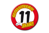 Button XL - 11 Jaar