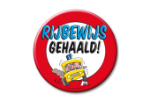 Button XL - Rijbewijs Gehaald!