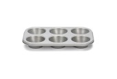 Patisse SilverTop muffinvorm 6-vaks 27x18cm