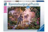 Ravensburger puzzle Famille de loups en été 1000 pièces
