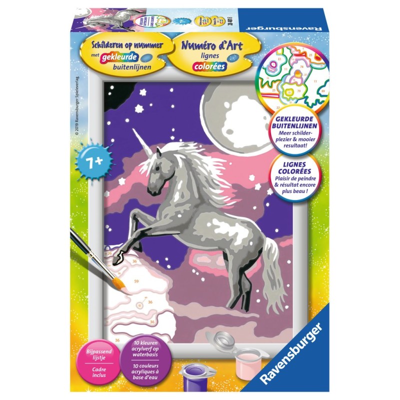 Ravensburger Schilderen op nummer Eenhoorn