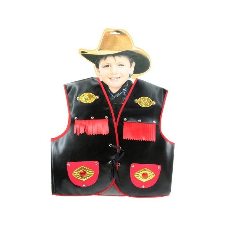 Toi Toys Gilet cowboy avec diamant