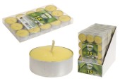 Bougies chauffe-plat citronnelle pack de 15 pièces