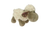 Peluche mouton debout douce bouclée 20cm