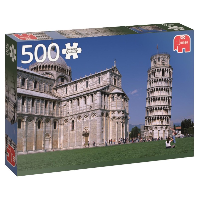 Puzzle Jumbo Tour Penchée de Pise 500 pièces