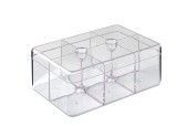 Mepal Boîte à thé rectangulaire-transparente