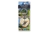 Marmer Sleutelhanger Hart - H