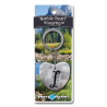 Marmer Sleutelhanger Hart - I