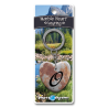 Marmer Sleutelhanger Hart - O