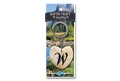 Marmer Sleutelhanger Hart - W