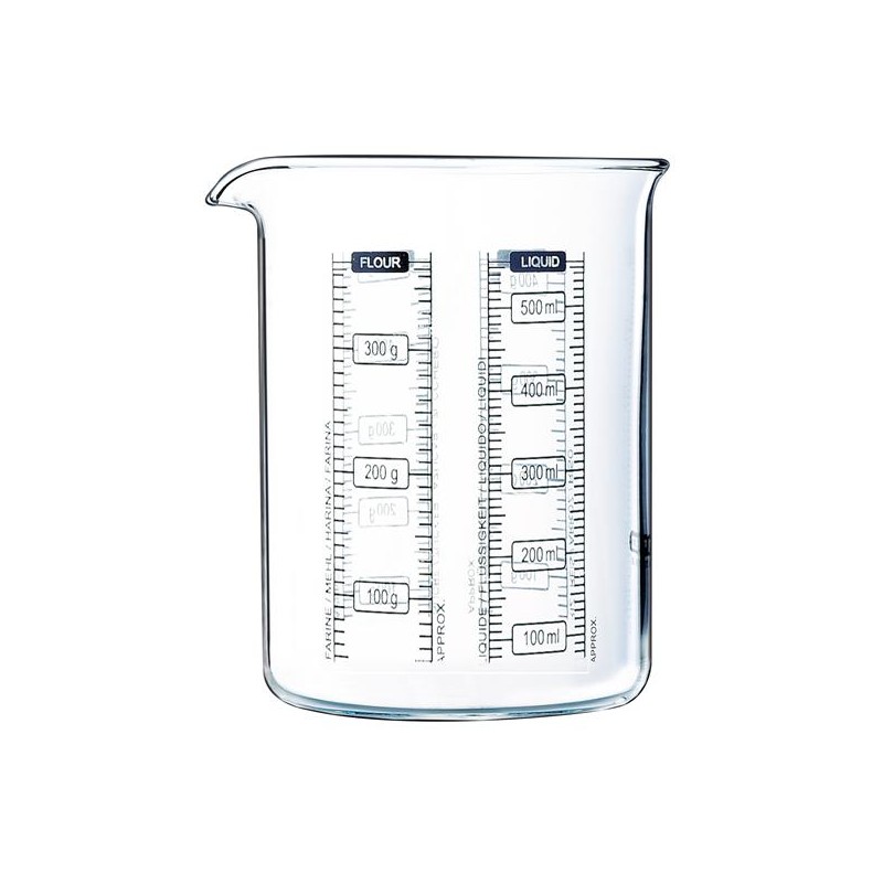 Pyrex KITCHEN LAB tasse à mesurer 500ml 11 x 11 x 12 cm