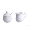 Ensemble crème 2 pcs blanc