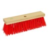 Balai de rue Rouge/vert 36 cm FSC