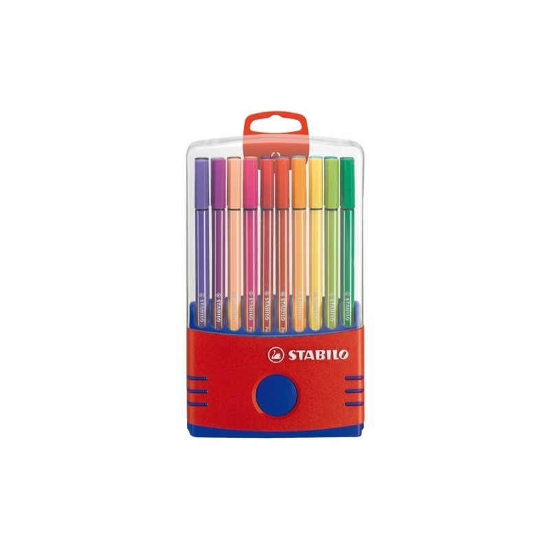 Stabilo pen 68 colorparade doos a 20 stuks
