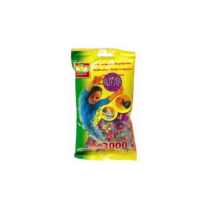 Ses strijkkralen, glitter 3000st