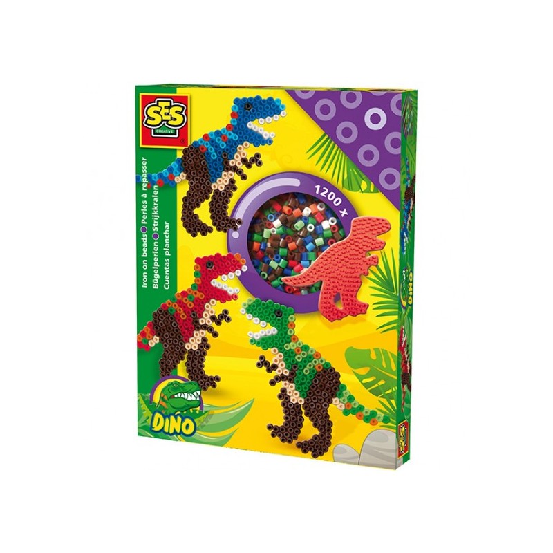 Ses set de perles à repasser T-Rex