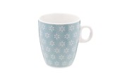 Beker Blauw Met Bloemen