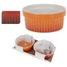 Excellent Houseware Ramequin Ø11cm lot de 2 pièces rouge ou orange