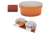 Excellent Houseware Ramekin Ø11cm set a 2 stuks rood of oranje