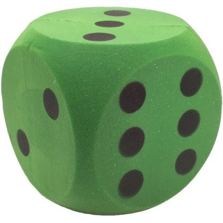 Adriatic Dobbelsteen Foam Rood Of Geel 15x15cm