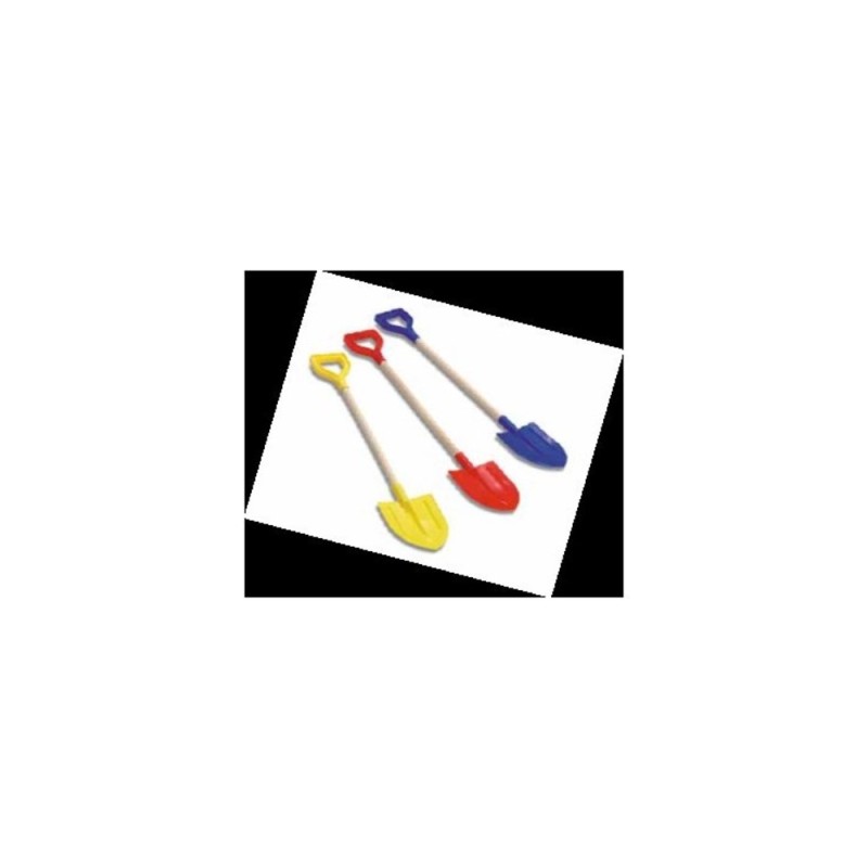 Pelle Adriatique en plastique avec manche en bois 73cm