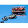 Friktie Formule 1 auto 24 cm 3 ass kleur met l&s