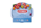 Plat de cuisson rond Pyrex CLASSIC avec couvercle en verre 4,9L