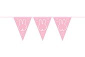 Vlaggenlijn PE Nijntje baby Roze 10m
