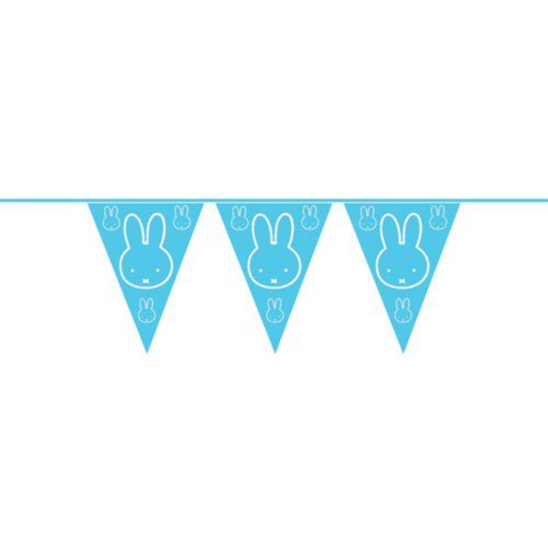 Ligne drapeau PE Miffy bébé Bleu 10m