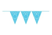 Vlaggenlijn PE Nijntje Baby Blauw 10m