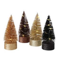 Sapin de Noël Boltze Home Deco LED - Forsty - Ø5x10cm -