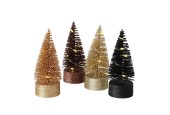 Sapin de Noël Boltze Home Deco LED - Forsty - Ø5x10cm -