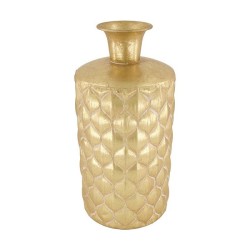 Dijk Natural Collections Bouteille métal Ø19x38cm or