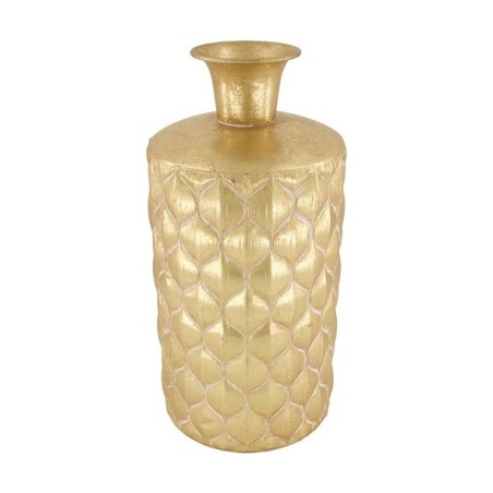 Dijk Natural Collections Bouteille métal Ø19x38cm or