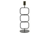 Decoris Kandelaar zwart/goud  ijzer Ø10x29cm