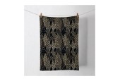 Ambiente Torchon de cuisine Luxury Trees noir -50x70cm -100% Coton