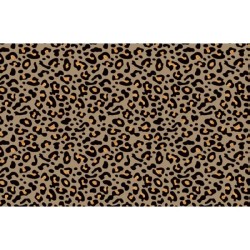 Duni 3-en-1 Dunicell Léopard 40x480cm