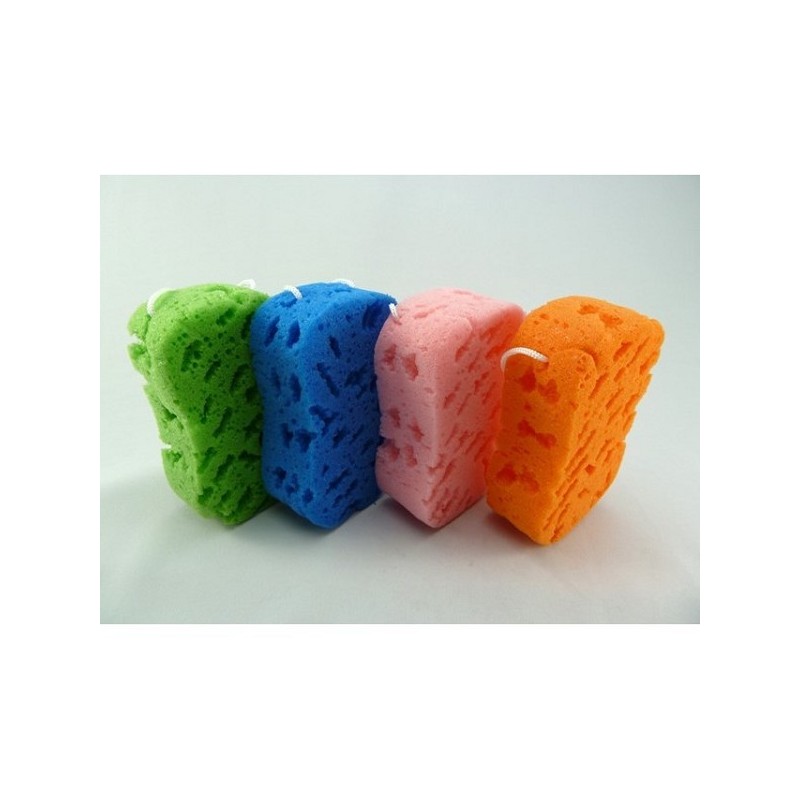 Badspons met ophangkoord 15x9x5cm