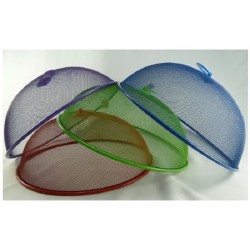 Cache-mouches en maille métallique environ 30cm coloris assortis