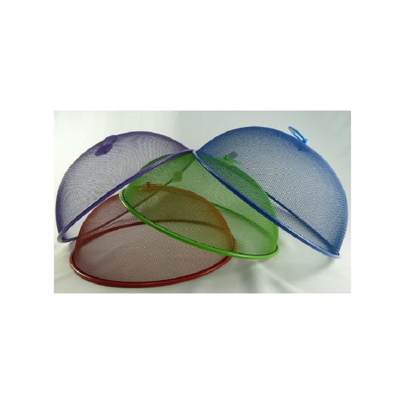 Cache-mouches en maille métallique environ 30cm coloris assortis