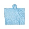 Poncho de pluie pour adultes en vinyle taille unique avec capuche. couleurs assorties