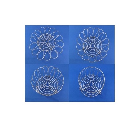 Panier vapeur cuiseur vapeur pliable chromé 18-30cm lourd