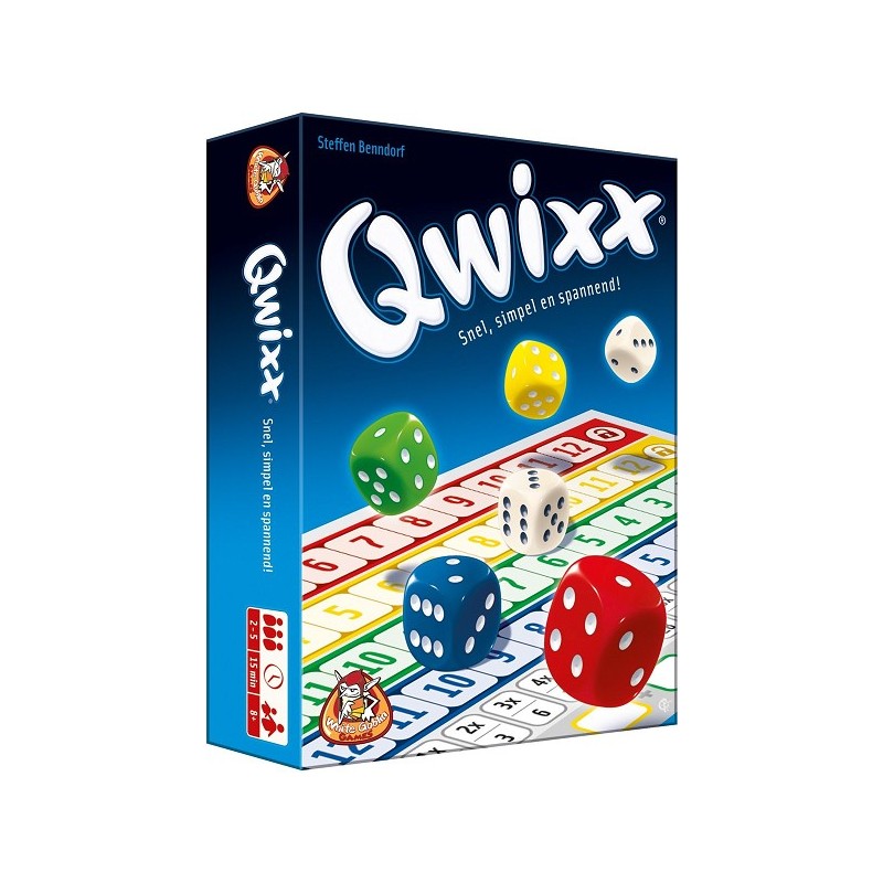 White Goblin Games Qwixx dobbelspel