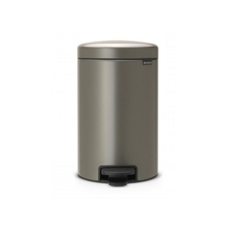Brabantia poubelle à pédale newicon 12 litres Platine