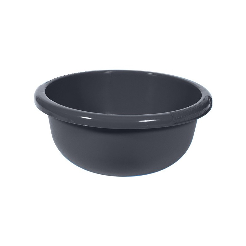 Curver Cuve à vaisselle ronde 4 litres anthracite diamètre 28x12cm