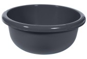 Curver Cuve à vaisselle ronde 4 litres anthracite diamètre 28x12cm
